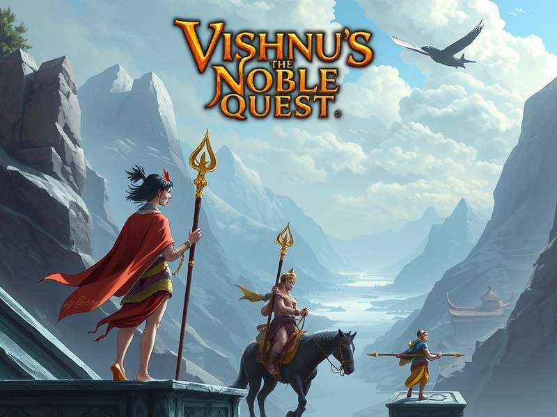 Vishnu S Noble Quest Game Cover Art
